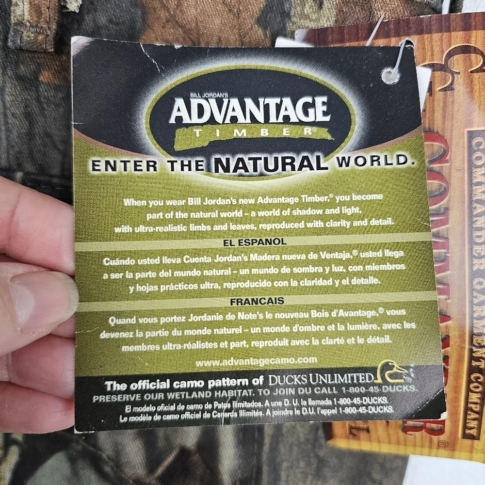 Advantage Timber Men's Camo Hunting Cargo Pants NWT, size 2XL